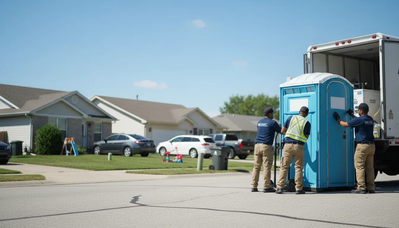 Standard Porta Potty Rentals in Mount Sterling, IA near me
